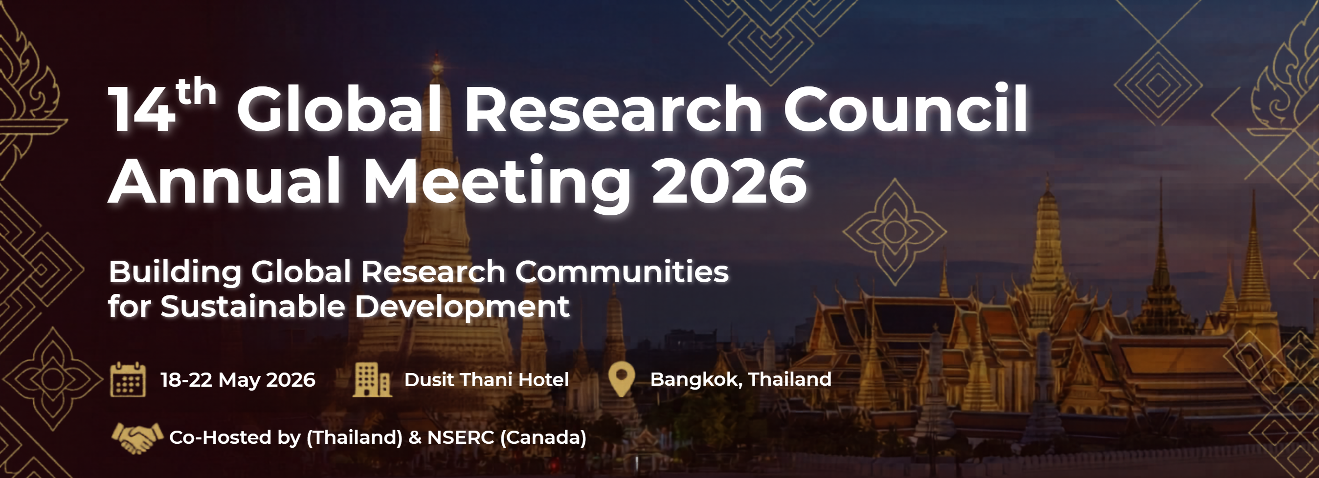 14th GRC Annual Meeting 2026 — Bangkok, Thailand